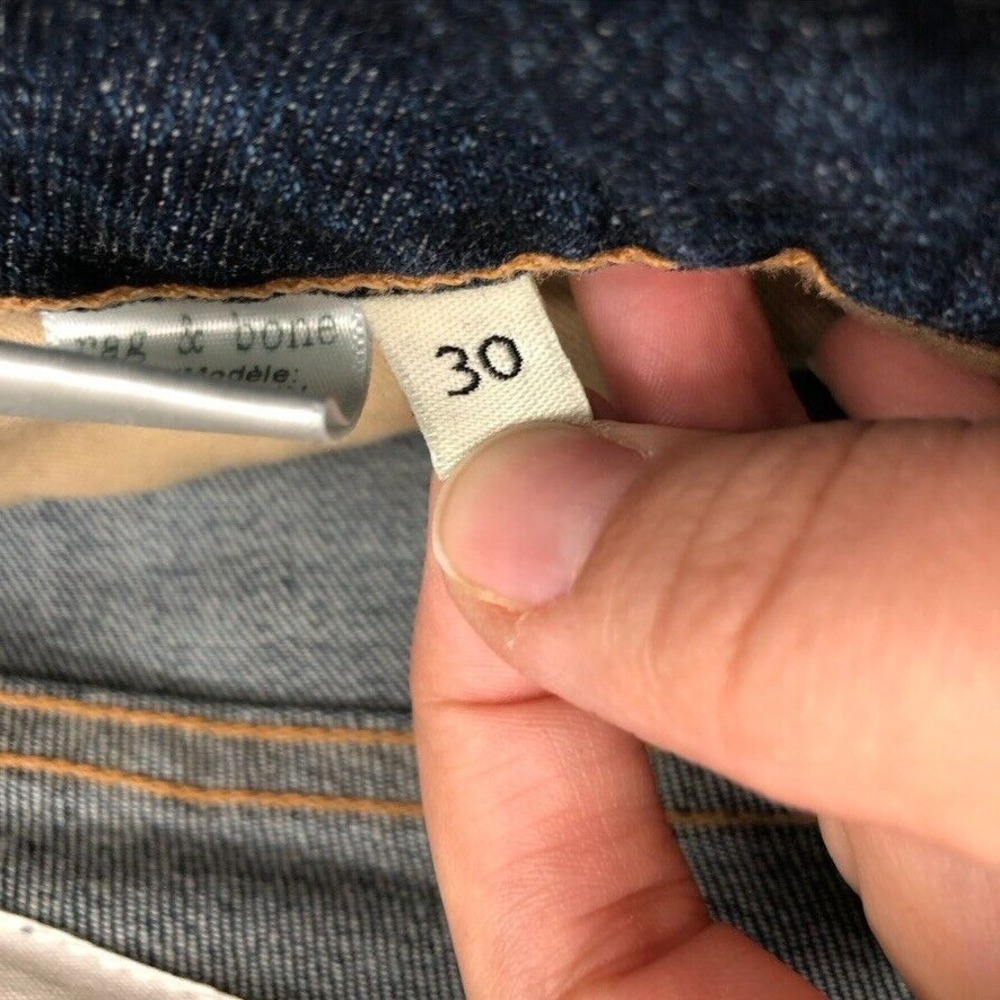 Rag & Bone Standard Issue Fit 1 In Extra Slim Jeans Mens 30 Linden Denim Classic - Picture 10 of 15